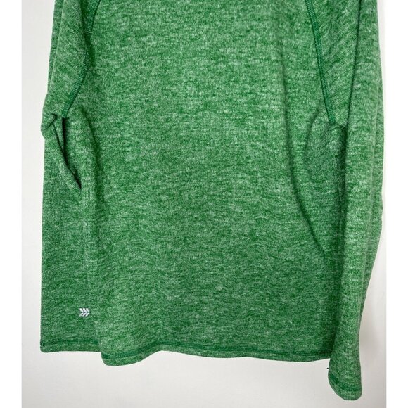 All In Motion Boys Green Half Zip Sweatshirt Size Medium 8/10 - Picture 10 of 12